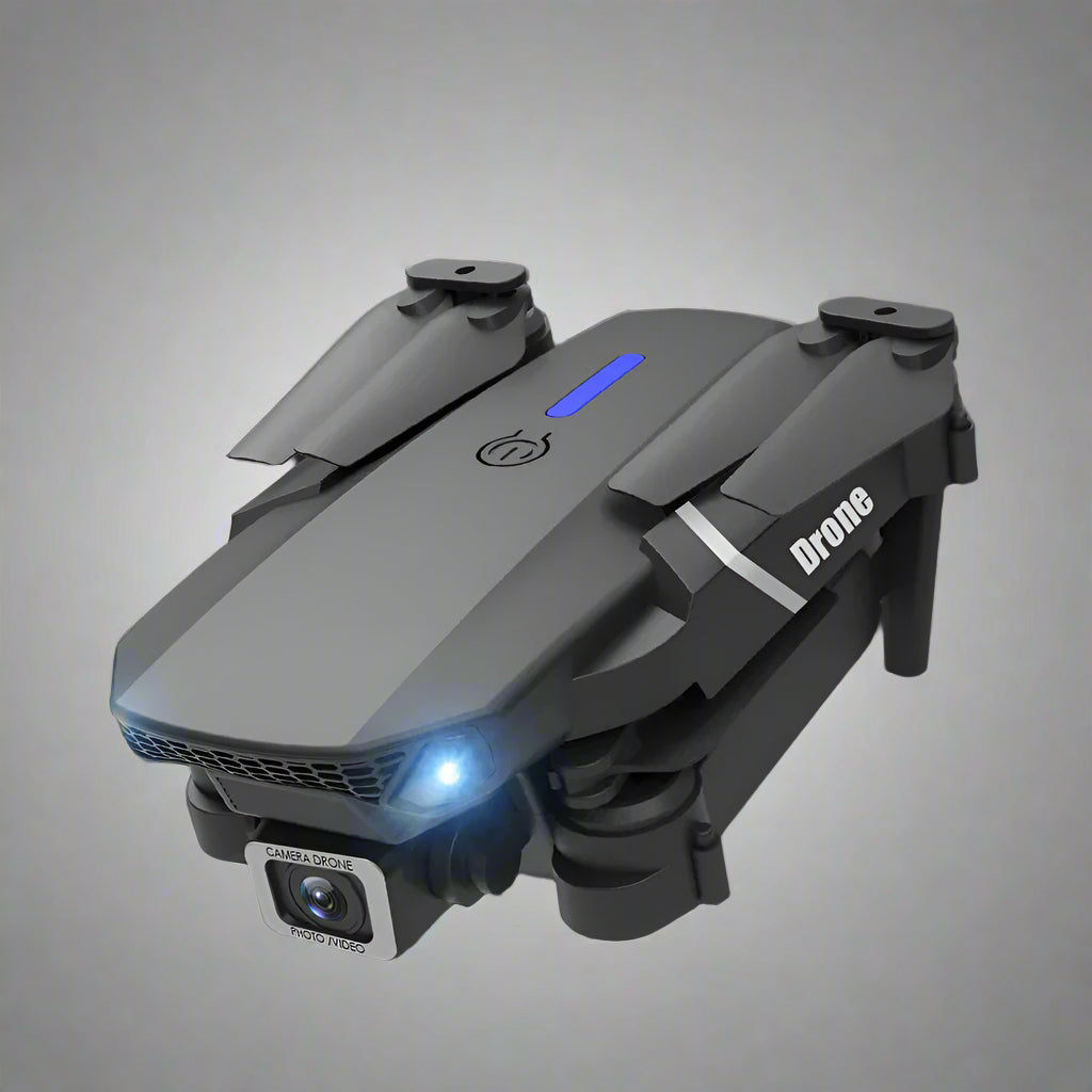 E88 Pro Foldable Quadcopter Drone - WIFI FPV, HD 4K Camera, Altitude Hold